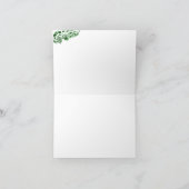 Prettig kerstfeest! Kerstman met Kat en Hond Kaart (Binnen)