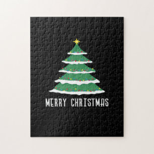 Prettig kerstfeest Klassiek Legpuzzel