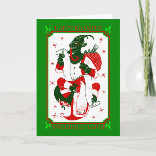 prettig kerstfeest krampus sint