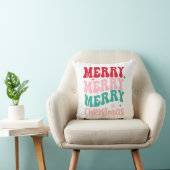 Prettig kerstfeest kussen (Stoel)