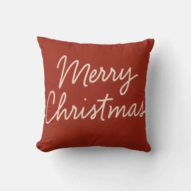Prettig kerstfeest kussen (Voorkant)
