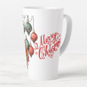 Prettig kerstfeest latte mok (Rechterhoek)