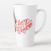 Prettig kerstfeest latte mok (Rechts)