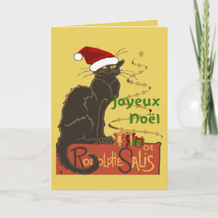 Prettig Kerstfeest Le Chat Noir Kerstparodie Feestdagen Kaart