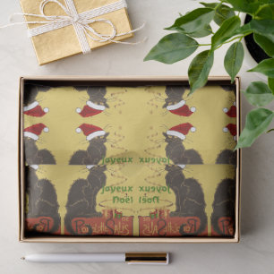 Prettig Kerstfeest Le Chat Noir Kerstparodie Tissuepapier