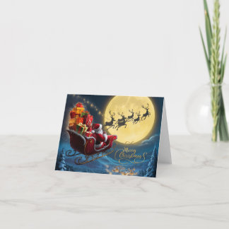 Prettig kerstfeest lege kaart