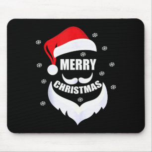 Prettig kerstfeest -leuke kerstman Kerstman Jongen Muismat