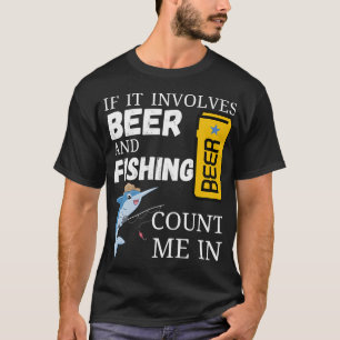Prettig kerstfeest, maar ik ging liever vissen t-shirt
