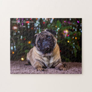 Prettig kerstfeest mama. legpuzzel
