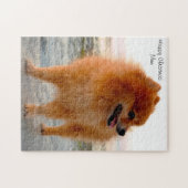 Prettig kerstfeest mama legpuzzel (Horizontaal)