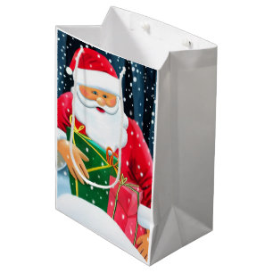 Prettig kerstfeest - Merry Christmas - Sinterklaas Medium Cadeauzakje