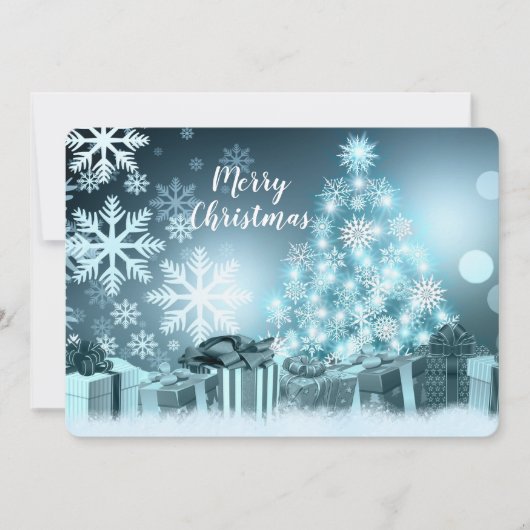 Prettig kerstfeest met citaat feestdagenkaart (Voorkant)