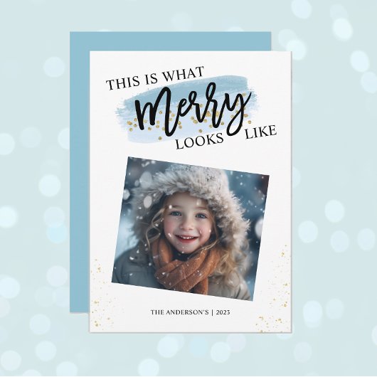 Prettig kerstfeest met glitters feestdagenkaart