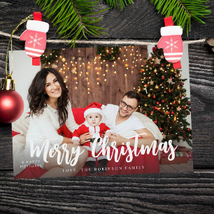 Prettig kerstfeest Minimalistische H Foto 5