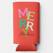 Prettig kerstfeest Moderne heldere Feestdagen (Achterkant)