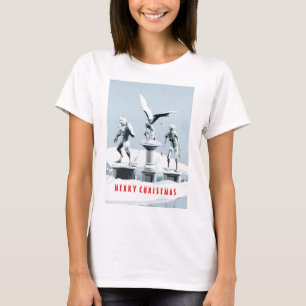 Prettig kerstfeest. Monster ijsculpturen T-shirt