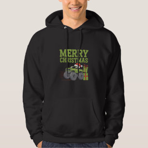Prettig kerstfeest Monstertruck Peuter Jongens Ker Hoodie