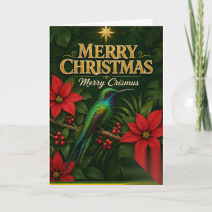 Prettig kerstfeest op zijn Jamaicaans — Jamaicann Kaart