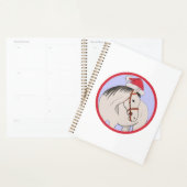 Prettig kerstfeest paard planner (Display)