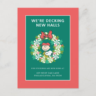 Prettig Kerstfeest   Pepermunt Krans Feestdagenkaart