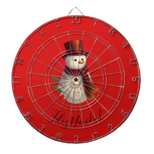 Prettig kerstfeest Pijltjesbord - Feliz Navidad Dartbord