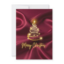 prettig kerstfeest Plat Kerstkaart
