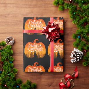 PRETTIG KERSTFEEST POMPOEN FEESTSEIZOEN CADEAUPAPIER