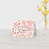 Prettig Kerstfeest, Poolse kerstkaart  Kaart (Gele Bloem)