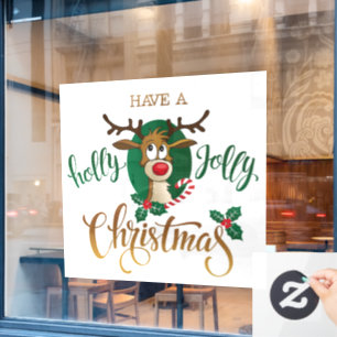 Prettig Kerstfeest Raamsticker