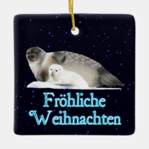 Prettig Kerstfeest - Ringelrob Keramisch Ornament