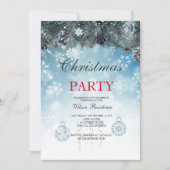 Prettig Kerstfeest | Rode Typografie Kaart (Voorkant)