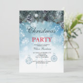 Prettig Kerstfeest | Rode Typografie Kaart (Staand voorkant)