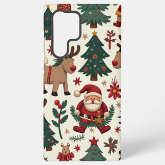 Prettig kerstfeest samsung galaxy hoesje