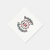 Prettig Kerstfeest Servet (Hoek)