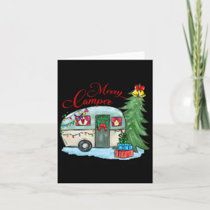Prettig Kerstfeest Sinterklaas Camper Kamperen Vra Kaart