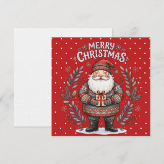 Prettig kerstfeest Sinterklaas Feestdagenkaart