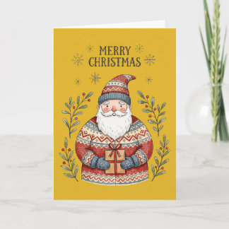 Prettig kerstfeest Sinterklaas Kaart