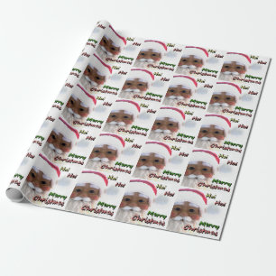 Prettig kerstfeest Sinterklaus Cadeaupapier
