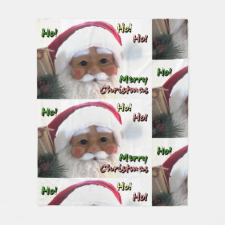 Prettig kerstfeest Sinterklaus Fleece Deken