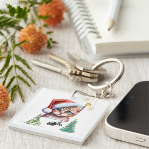 Prettig kerstfeest! sleutelhanger