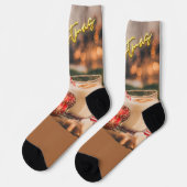 Prettig kerstfeest sokken (Links)