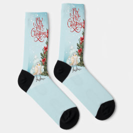 Prettig kerstfeest sokken