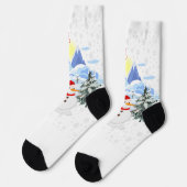 Prettig kerstfeest sokken (Links)