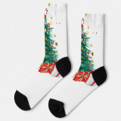 Prettig kerstfeest sokken (Links)