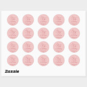 Prettig Kerstfeest sticker (Vel)
