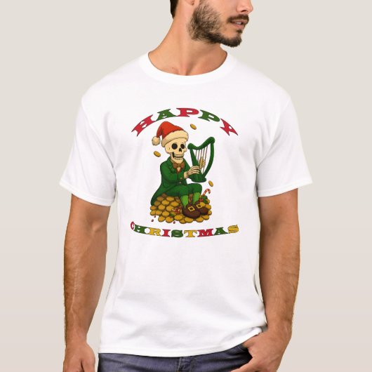 Prettig kerstfeest t-shirt (Voorkant)