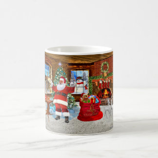Prettig kerstfeest van de Kerstman Koffiemok