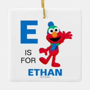 Prettig kerstfeest van Elmo Keramisch Ornament