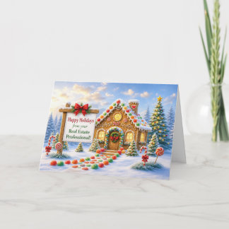 Prettig Kerstfeest van Makelaar Vastgoed Kaart