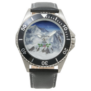 Prettig kerstfeest vanuit Alaska Horloge